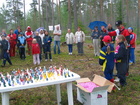 Pääkukolla Joppe Lemmetillä oli mukava tapa nostattaa heijaa-huudot palkintojenjaossa, kuva vuodelta 2005.