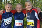 Senni, Julia ja Laura vihdoin (22.8.) myös paikallislehden palstoilla.