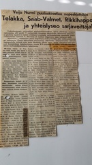Puulaakien uutisointia v. 1970.