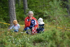 Eväät mukaan, metsässä on jännää...