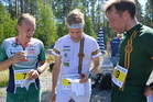 Miehillä paljon puntaroitavaa, tässä mm. Joona, Markku ja Tuomo.