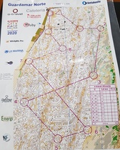 Kuntorastirata dyyneillä.