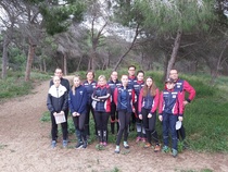 Treeniin lähdössä reippaina klo 9.00