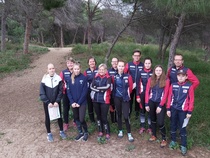 Treeniin lähdössä reippaina klo 9.00