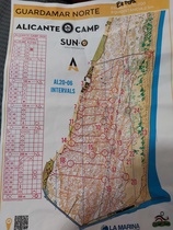 Intervalleja dyynimaastossa.