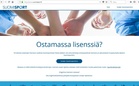 Lisenssi hankitaan Suomisport sivustolta.