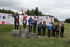 Enni SM-palkinnoilla viidentenä, kuvassa tosin kuudentena, kun tshekki-Tereza kipusi myös podiumille (kuva: Timo M./SSL).