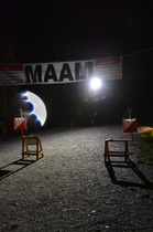 ... ja yösuunnistajien valoilmiöt monenlaisia.