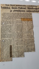 Puulaakien uutisointia v. 1970.